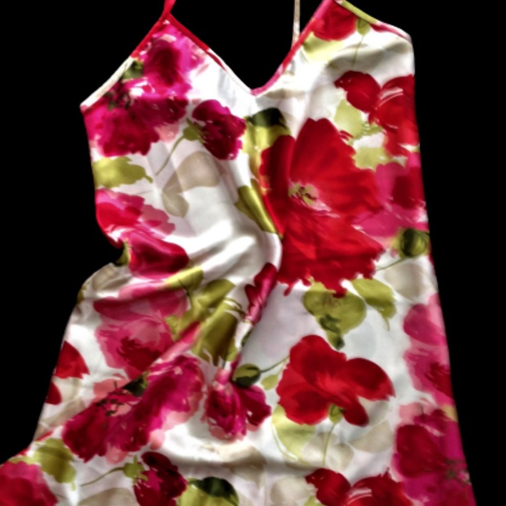 Kristine Tyler Small Floral Chemise Slip Sleepware